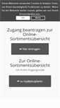 Mobile Screenshot of plusplants.de