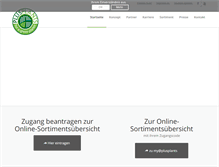 Tablet Screenshot of plusplants.de